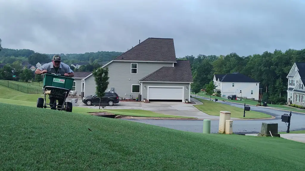 Healthy lawn in Travelers Rest, SC